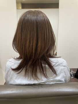 ヘア アトリエ ヴィヴァーチェ(hair atelier Vivace) ひし型レイヤー