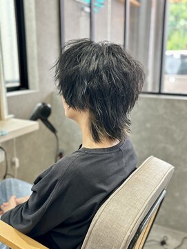 ムード カナザワ(mood kanazawa) 波打ちマッシュウルフ