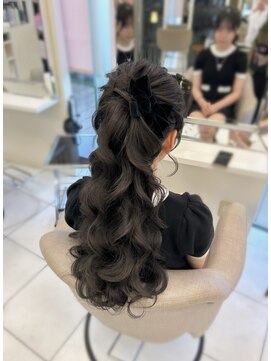 ヘアメイク マリア 福岡天神西通り(hair make MARIA) ポニーテール