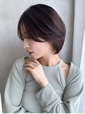 30代40代50代◎長めショートボブ 小顔☆顔まわり 海老名 美容室