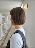 丸みショートボブ/ショートカット/ショートヘア/20代/30代/40代