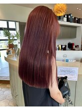 ファルファラ(farfara) 【farfara】髪質改善ストレートカラー(問屋町テラス)大島結衣