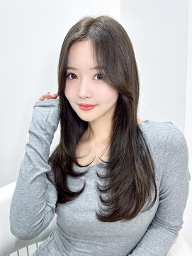 ノエシキカ(noe sikika) ミディアムヘア/暗めカラー/グランマッシュ/栄E134