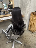 ウィークエンド(WEEKEND)&nbsp;地毛風ブラック【カット＋カラー＋TR9900円】