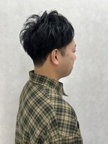 ロウ 札幌(ROW)&nbsp;メンズダークアッシュ/似合わせカット/ツーブロ刈り上げ