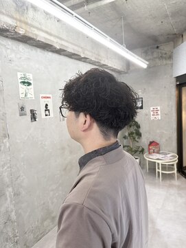 ドアホワイト(door white) 緩めスパイラルパーマ