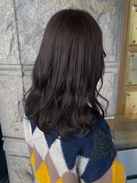 ハピネス 河原町店(Happiness) ブリーチなしカラー　チョコレートブラウン