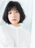 エアリー暗髪ひし形レイヤーカットq古河20代30代40代