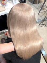 ロイス 神宮前(ROIS)&nbsp;ミルクティーベージュ/ダブルカラー/ケアブリーチ/ハイトーン