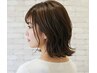 【前回施術より30日以内限定】カット＋根元リタッチカラー【550円オフ】