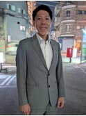 ツーブロックショート