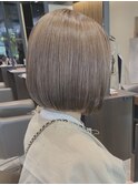 【二ノ宮】ボブ×アッシュベージュ