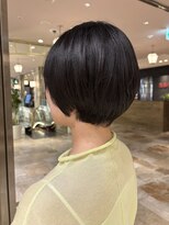 ピークアブー アヴェダ アトレ恵比寿(PEEK-A-BOO AVEDA) ツヤ髪大人可愛いショートボブレイヤーショートひし形フォルム