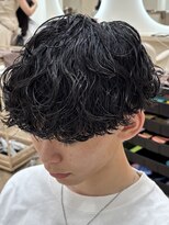 ボンドストーリールミエール(Bond Story lumiere)&nbsp;名古屋/メンズカット/メンズパーマ/眉毛/波巻きスパイラル