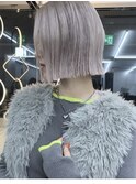 ミディアムヘア/暗めカラー/グランマッシュ/銀座駅