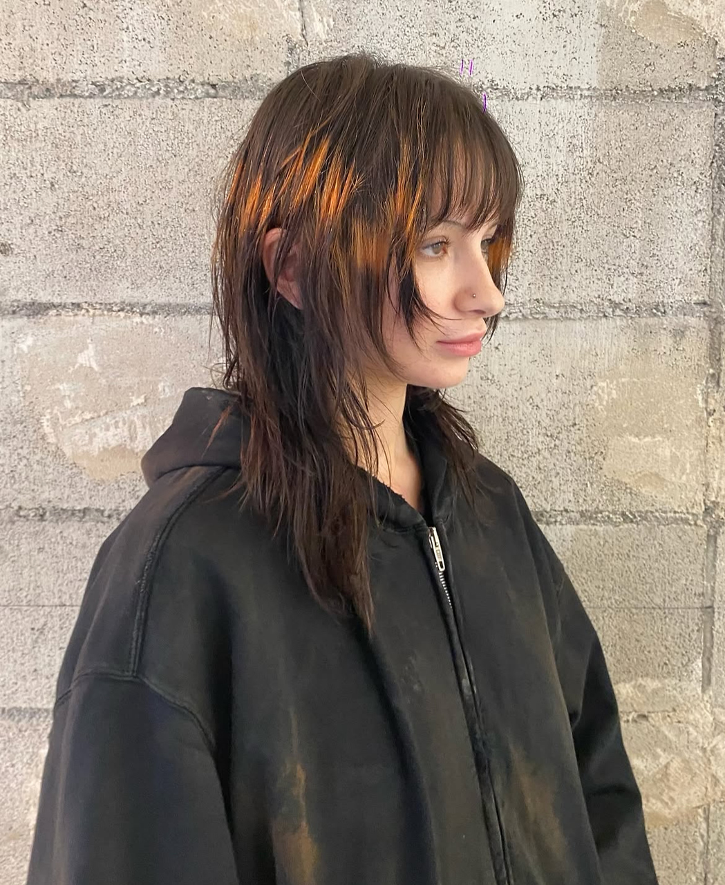 ハコ プラス(HACO+) 【Haco+】Joi_セクションカラー_ダブルカラー