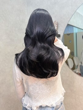 美髪＊エアリーロング＊ダークグレー＊髪質改善＊ZinaMaison札幌