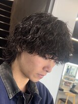 フィフス トウキョウ (fifth TOKYO) 渋谷波巻きツイストスパイラルパーマメンズカットマッシュウルフ