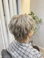 サロンドクオリア(Salon de Qualia)&nbsp;ホワイトベージュ/メンズハイトーン/ケアブリーチ/S