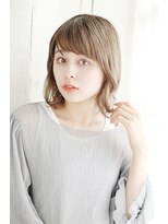 ラピス 銀座 blue店(Lapis)&nbsp;《30代～大人透明感》白髪ぼかしハイライト＋艶カラー[銀座]