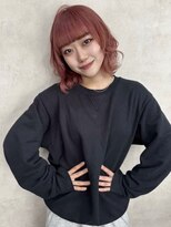 ルノン(LUNON)&nbsp;黒髪クラゲヘアーオリーブグレー小顔ココアベージュ