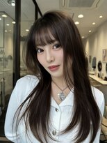 シティーバイローウェ 表参道(City/louwe)&nbsp;オリーブベージュ×ロングレイヤー