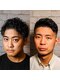 グレイスフルバーバー 新宿野村ビル店の写真/ご自宅でもサロンの仕上がりのようにセットできる再現性の高いカット！毎朝のスタイリングも時短に◎