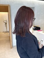 ルディー バイ ヘアーポケット(rudii by HAIR POCKET) ミディ×バイオレットピンク