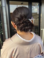 ラフテル(RAFTEL)&nbsp;大人上品ロープ編みシニヨン