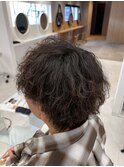 大分メンズ波巻きパーマ