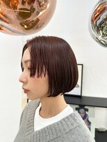クリコ ヘアーデザイン(CLICQUOT hair design) サイドデザインのボブ