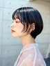 【朝ラク 時短ヘアに】カット+ストレート+プレトリートメント