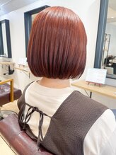 暖色系カラーの経験豊富☆柔らかく肌なじみの良い暖色カラーなら吉祥寺emisへ♪ [暖色カラー/ダブルカラー]
