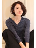 【３０代４０代】大人女性におススメひし形ボブ