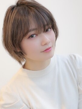 アグ ヘアー ブリス 阪神尼崎駅前店(Agu hair bliss) 《Agu hair》ふんわりナチュラルマッシュショート