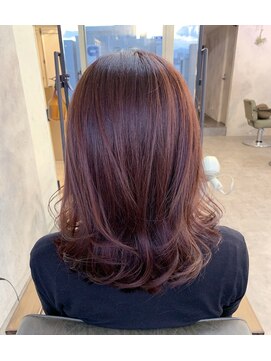 ヘアスタジオニコ(hair studio nico...) violet