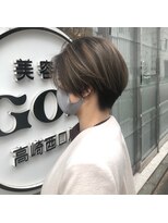 ゴッド ヘアーアンドメイク 高崎西口店(GOD Hair & Make) まとまるショート