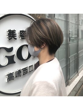 ゴッド ヘアーアンドメイク 高崎西口店(GOD Hair & Make) まとまるショート