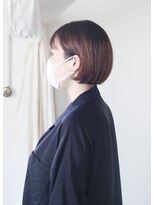 ホワイトルーム(White Room) ミニボブ+くすみピンク