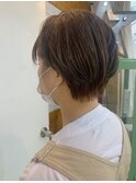 ＊【DAYS】上品なショートボブヘア×抜け感カラー＊