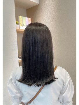 ジプソ(Gypso Hair salon) 【 地毛風カラー × アディクシーシルバー 】