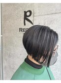 前髪なしショート/刈り上げショート/20代30代40代50代