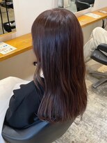 グリーン 渋谷(green)&nbsp;【MIO】ラベンダーベージュ×ロングコテ巻き