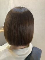 【シノハラ】乾かすだけでまとまるボブ♪