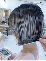 キース ヘアアンドメイク 恵比寿(kith. hair&make)&nbsp;ボブ/ショートボブ/外ハネボブ/ハイトーンボブ/丸みボブ/髪型