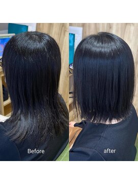 カミケンネクスト(kamiken.next) ツヤ感ストレートボブ大人ナチュラル暗髪【カミケンネクスト】