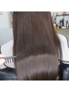 ナクレヘアー(nacure hair) ツヤ潤いラベンダー系グレーカラー