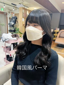 アミー 銀座(Ammy) 顔周りも韓国風に可愛く!