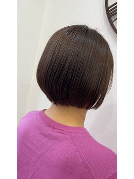 インパークス 町屋店(hair stage INPARKS) 丸みショートボブ