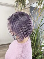 ヴィフ 大船(VIF)&nbsp;バレイヤージュ/ハイライト/ダブルカラー/ケアブリーチ/ボブ